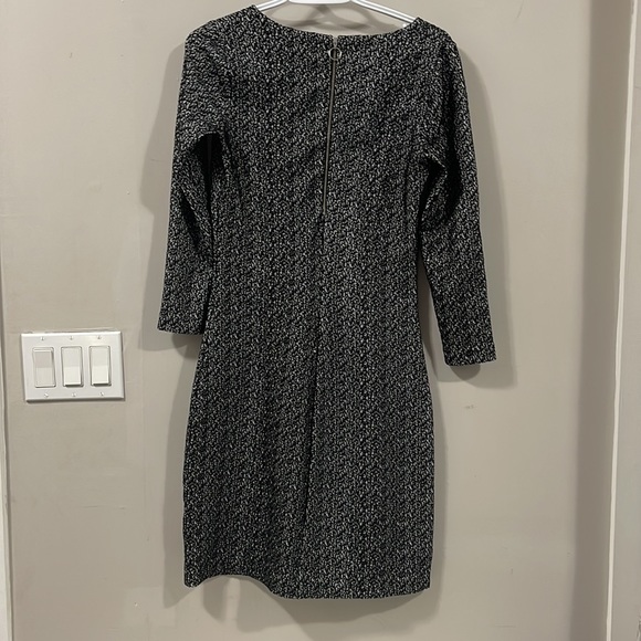RW&CO black and white long sleeve dress - Picture 2 of 3